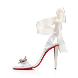 Christian Louboutin Women Astrinodo 100 mm Heel Height-White