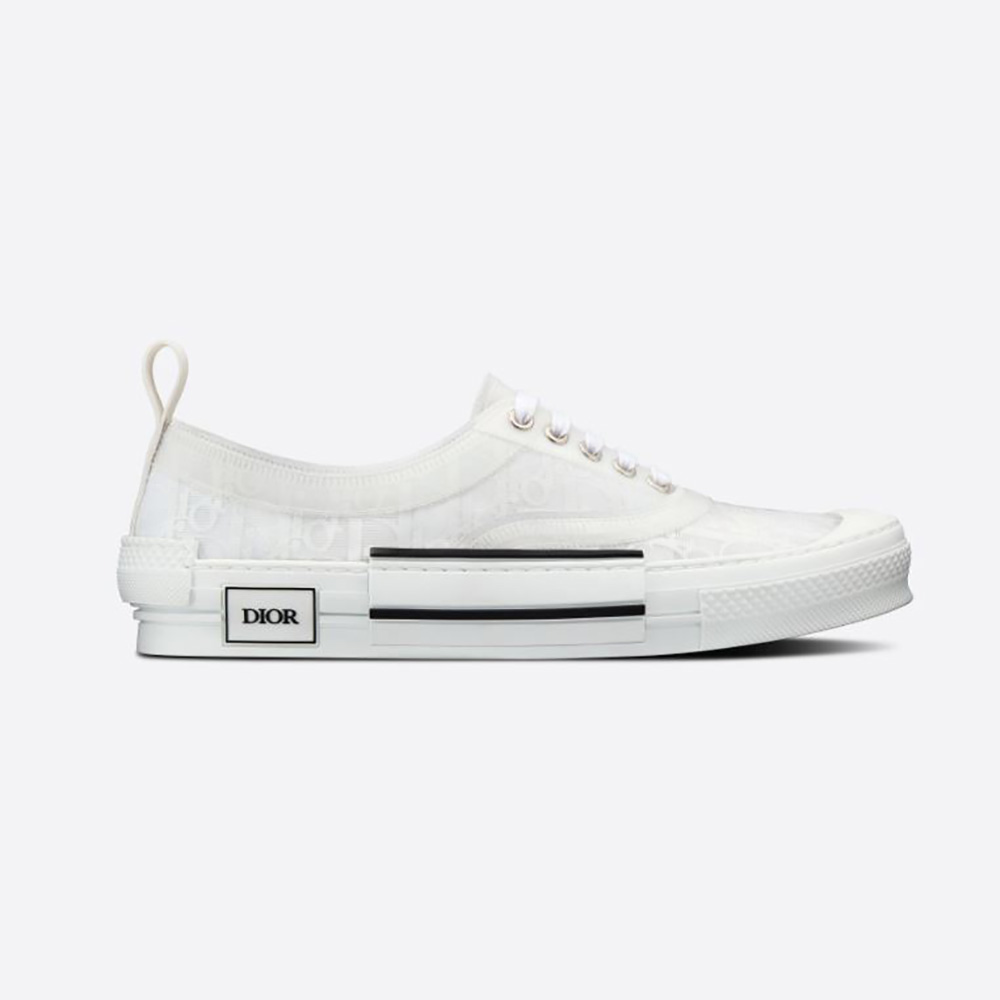 Dior Women B23 Low-Top Sneaker White Dior Oblique Canvas
