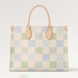 Louis Vuitton Unisex OnTheGo MM Tote Damier Monogram Coated Canvas N40518