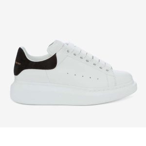 Alexander McQueen Women Oversized Sneaker Shoes-Black