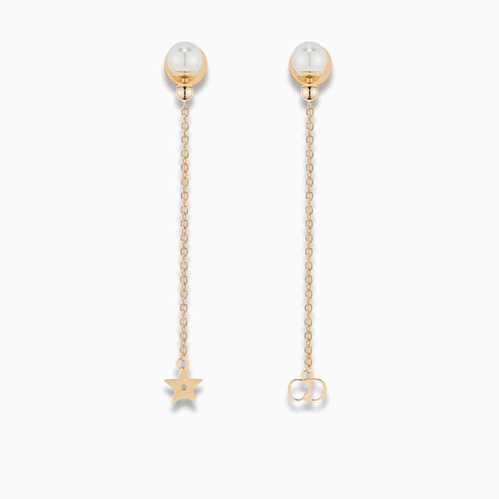Dior Women La Petite Tribale Earrings in Gold-Tone Metal