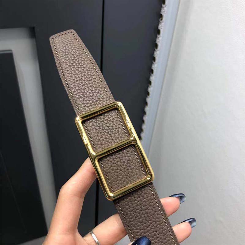 Hermes Men Officier Belt Buckle & Reversible Leather Strap 38 mm-Black - Image 6