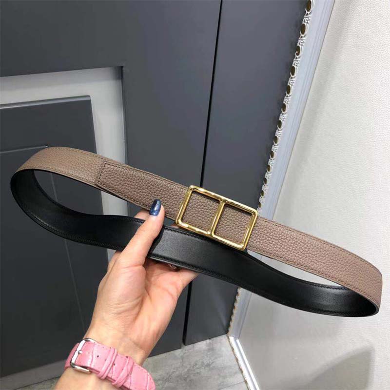 Hermes Men Officier Belt Buckle & Reversible Leather Strap 38 mm-Black - Image 3