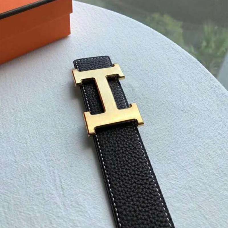 Hermes Men Quizz Buckle & Reversible Leather Strap 32 mm - Image 7