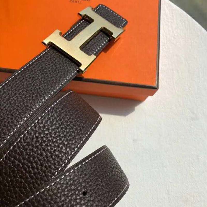 Hermes Men Quizz Buckle & Reversible Leather Strap 32 mm - Image 6