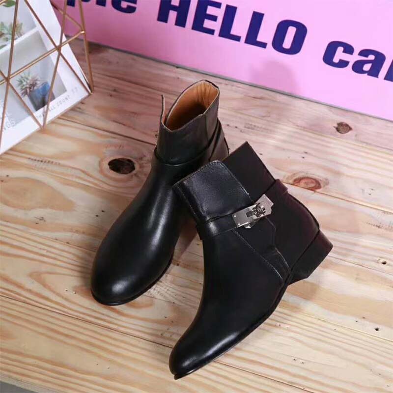 Hermes Women Shoes Neo Ankle Boot-Black - Image 2