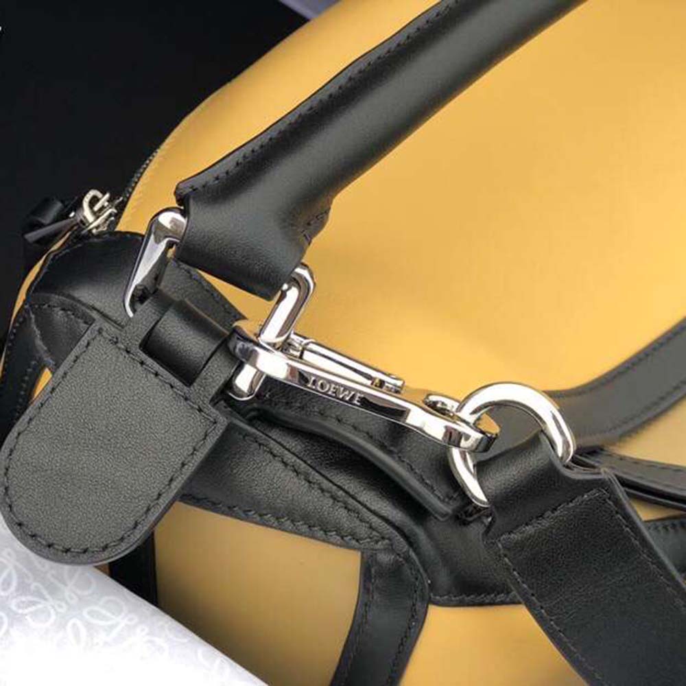 Loewe Women Puzzle Graphic Bag Cereal/Leaf in Classic Calf - Image 7