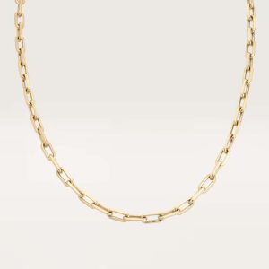 Cartier Men Santos De Cartier Necklace in Yellow Gold