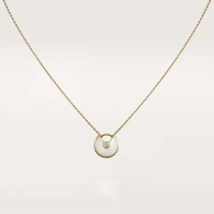 Cartier Women Amulette de Cartier Necklace XS Model 18K Yellow Gold