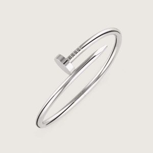 Cartier Women Juste Un Clou Bracelet Classic 18K White Gold