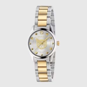 Gucci Women G-Timeless Watch Quartz Movement 27 mm YA126596