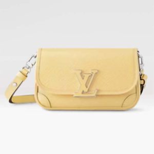 Louis Vuitton LV Women Buci Crossbody Yellow Epi Grained Cowhide Leather M22618