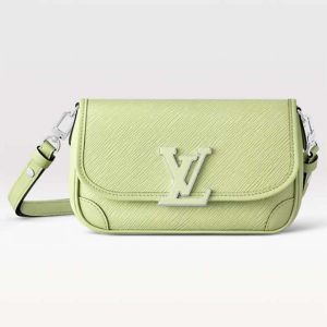 Louis Vuitton LV Women Buci Green Epi Grained Smooth Cowhide Leather M22960