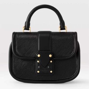 Louis Vuitton LV Women Hide Seek Black Epi Grained Smooth Cowhide Leather M22724