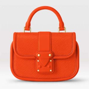 Louis Vuitton LV Women Hide Seek Orange Minnesota Epi Grained Smooth Cowhide Leather M22723