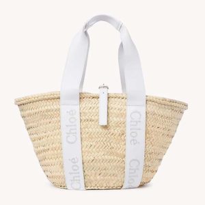 Chloe Women Sense Medium Basket-White