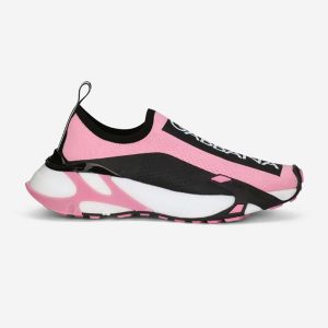 Dolce Gabbana D&G Women Stretch Mesh Fast Sneakers-Pink CK2172AH4148T570