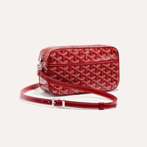 Goyard Unisex Cap-vert Pm Bag-Red
