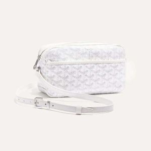 Goyard Unisex Cap-vert Pm Bag-White