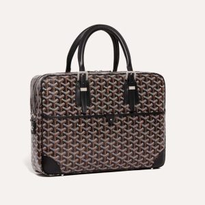 Goyard Women Ambassade MM Document Case-Black