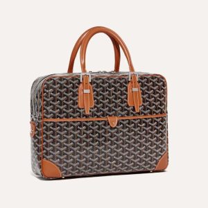 Goyard Women Ambassade MM Document Case-Brown
