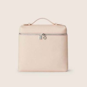 Loro Piana Women Extra Pocket Backpack L23.5-Pink
