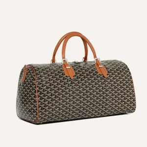 Goyard Unisex Boston 50 Bag-Brown BOSTON050TY01CL03P