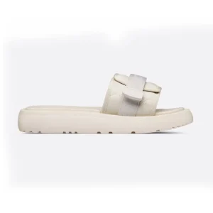 Dior Women Dioriviera Dio(r)evolution Slide in White Leather