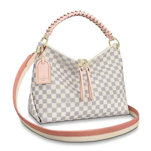 Louis Vuitton LV Women Propriano Damier Azur Coated Canvas Exterior