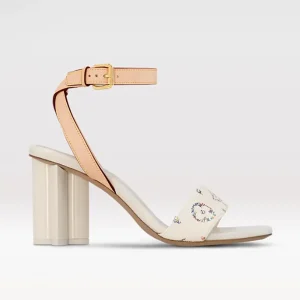 Louis Vuitton Women Silhouette Sandal White 1ACT23
