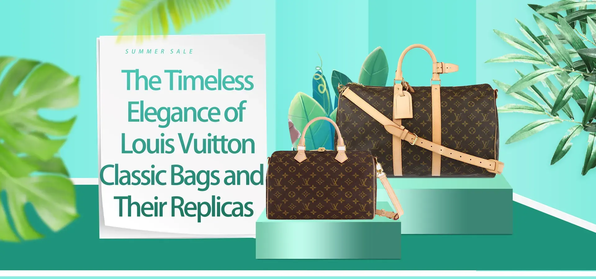 The Timeless Elegance of Louis Vuitton Classic Bags and Their Replicas