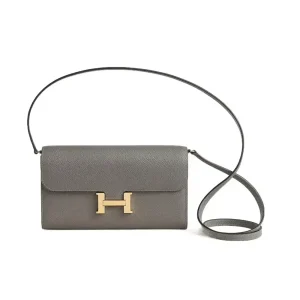 Hermes Women Constance Long To Go in Epsom Leather-