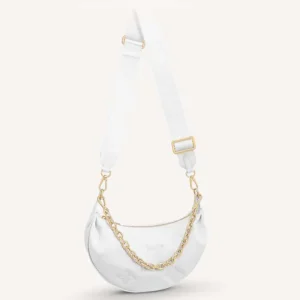 Louis Vuitton LV Women Over The Moon White Quilted Embroidered Smooth Calf Leather