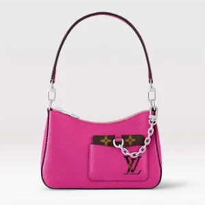 Louis Vuitton Women LV Marellini Handbag Rose Miami Pink Epi Grained Cowhide Leather