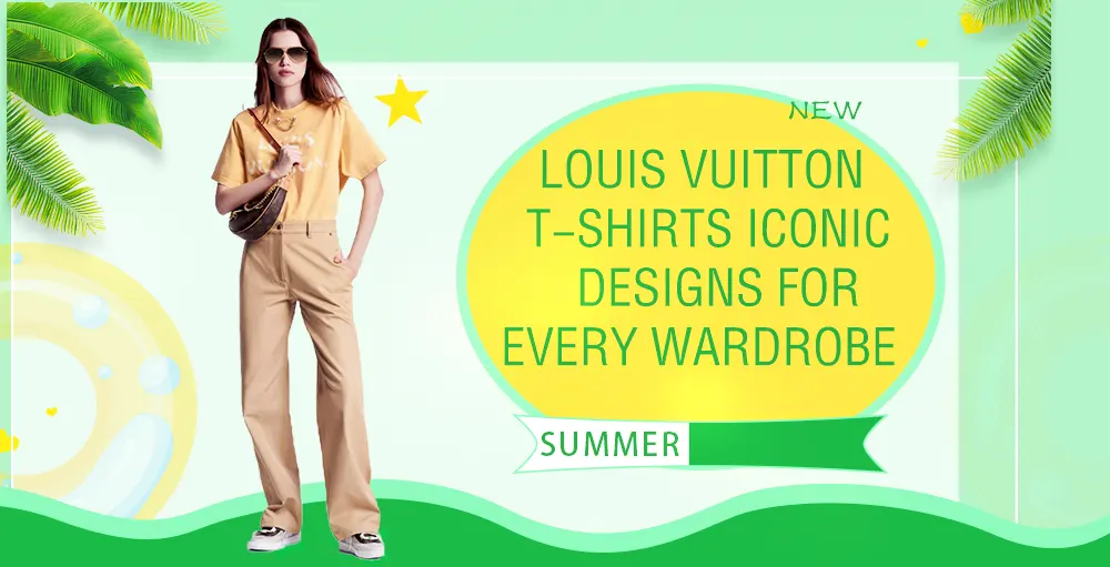 Louis Vuitton T-Shirts: Iconic Designs for Every Wardrobe