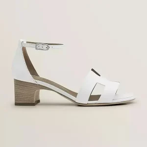 Hermes Women Encens 50 Sandal-White H221119Z 90380