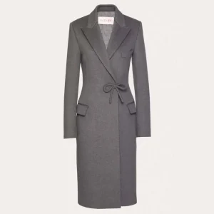 Valentino Women Compact Drap Coat 5B3CA7628MA_J73