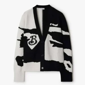 Burberry Men EKD Cashmere Cardigan 80963391