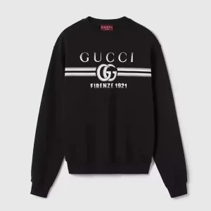 Gucci Men Cotton Jersey Printed Sweatshirt 784413XJGKQ1152