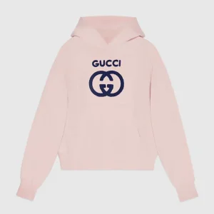 Gucci Men Cotton Jersey Sweatshirt with Embroidery 768122XJF8S5874