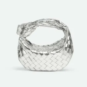 Bottega Veneta Women Mini Jodie-Silver 651876V4P108101