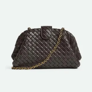 Bottega Veneta Women Small Lauren 1980-Chocolate