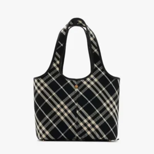 Burberry Women Small Check Tote 80946861