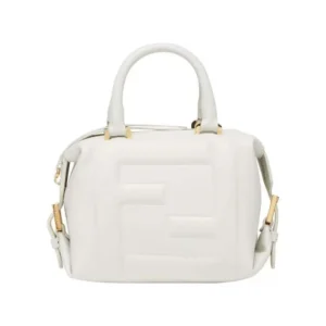 Fendi Women Nappa FF Mini Cube Bag-White 8BS089AQEOF0K7E