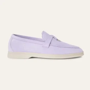 Loro Piana Unisex Summer Charms Walk Loafers-Purple