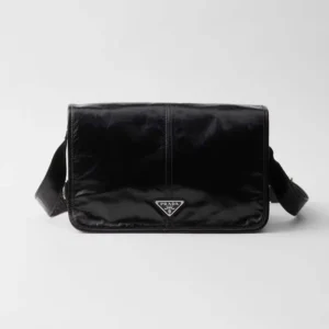Prada Women Leather Shoulder Bag-Black 2VD073