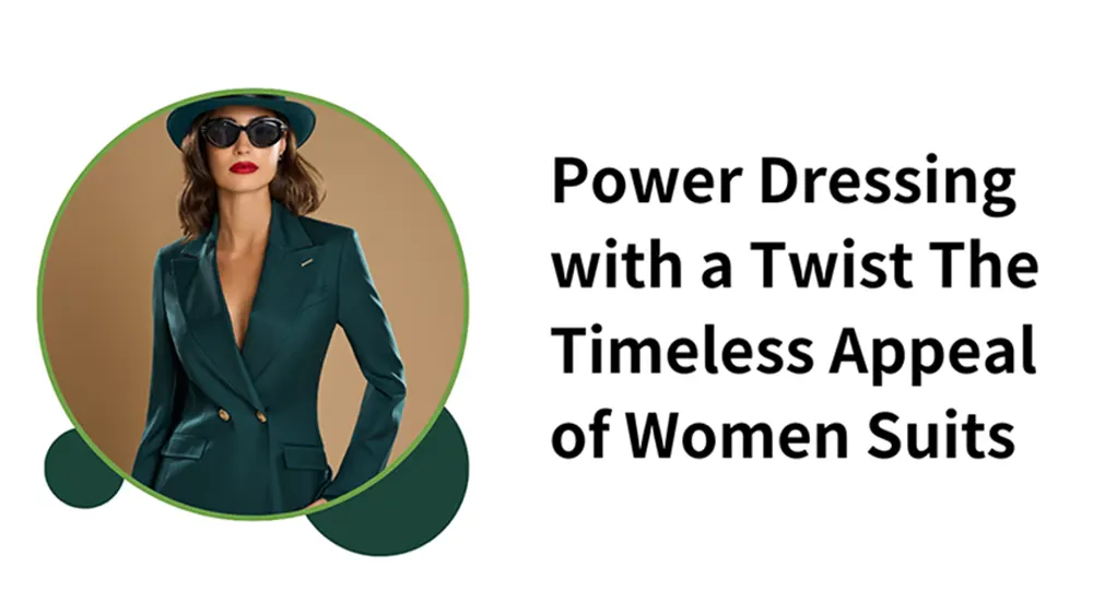 Power Dressing with a Twist: The Timeless Appeal of Women Suits