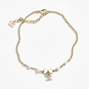 Chanel Women Choker Metal Resin Glass Pearls Strass ABF304B19854