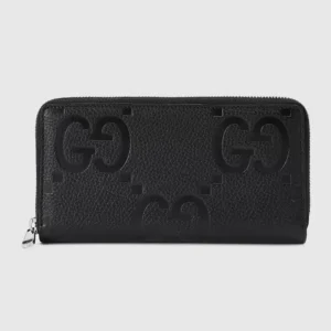 Gucci Unisex Jumbo GG Zip Around Wallet ‎739484AABY01000