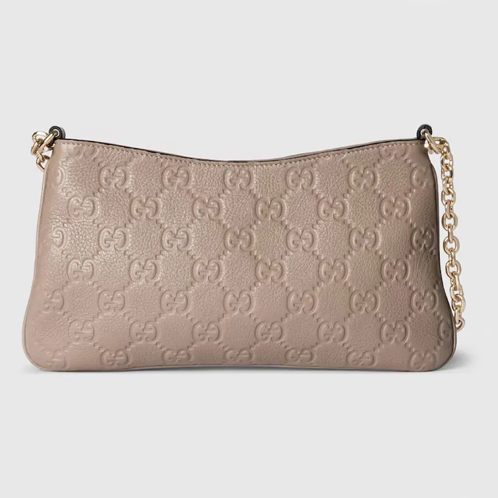 Gucci Women GG Emblem Medium Shoulder Bag 815277AAEEM1523